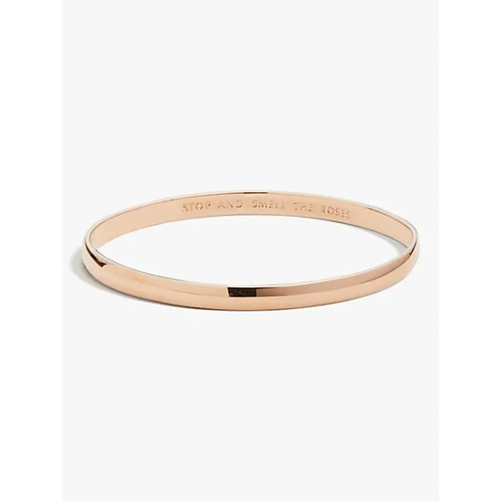 Kate Spade- Stop/Smell Roses Bangle NWT - Picture 1 of 3